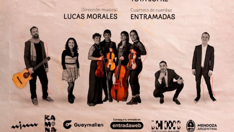 "Canciones in Cuerdas": cantautores mendocinos en un encuentro único junto a un cuarteto de cuerdas